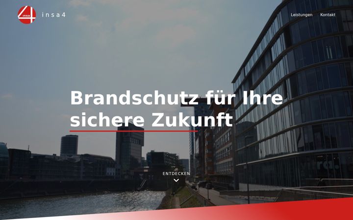 Screenshot of insa4-fire-safety.de