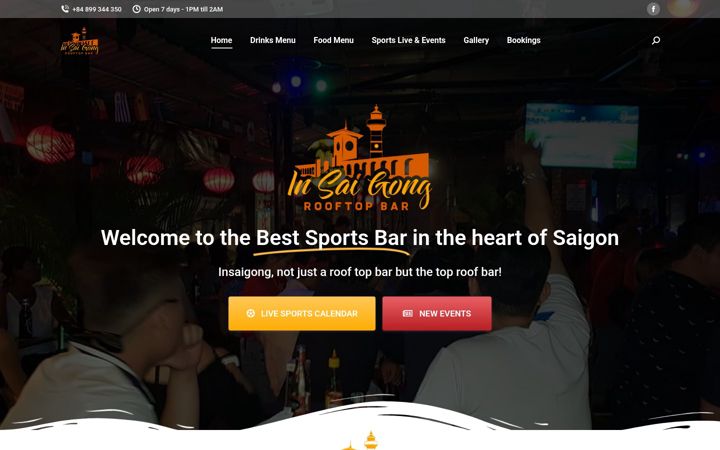 Screenshot of insaigong.com