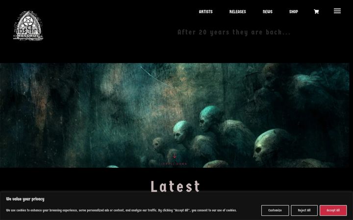 Screenshot of insart.co.uk
