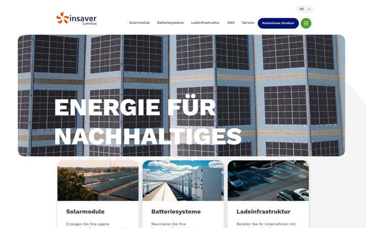 Screenshot of insaver.de
