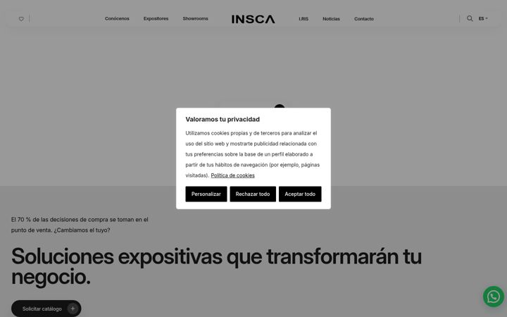 Screenshot of insca.com