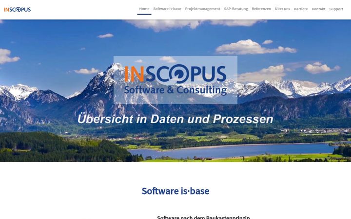 Screenshot of inscopus.com