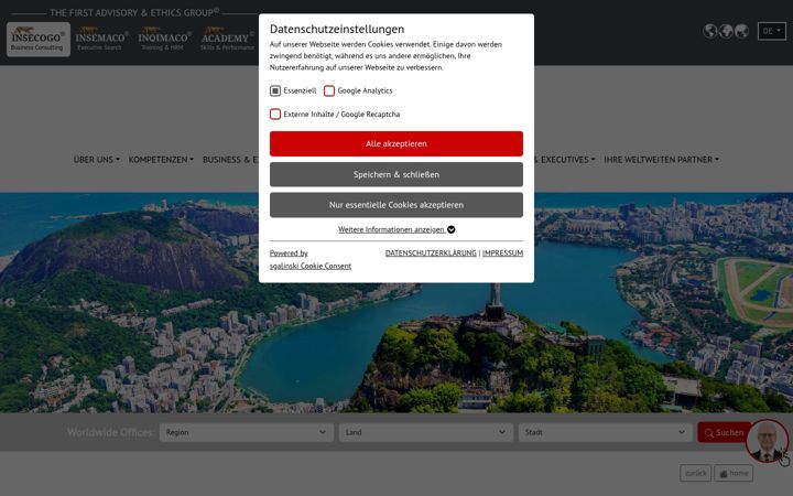 Screenshot of insecogo.de