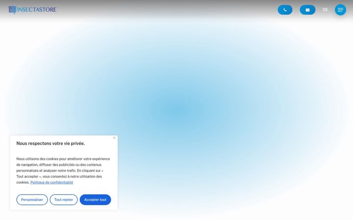 Screenshot of insectastore.ch
