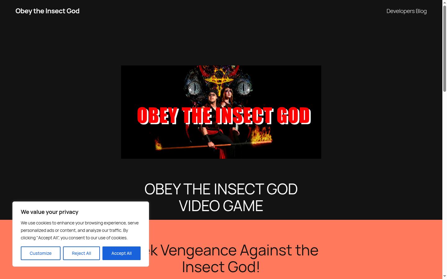 Screenshot tal-banner tal-kunsens muri qabel kwalunkwe interazzjoni
