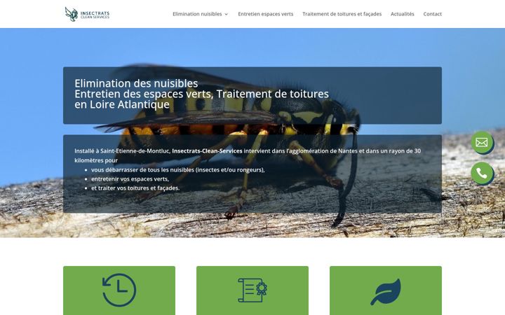 Screenshot of insectrats-clean.com