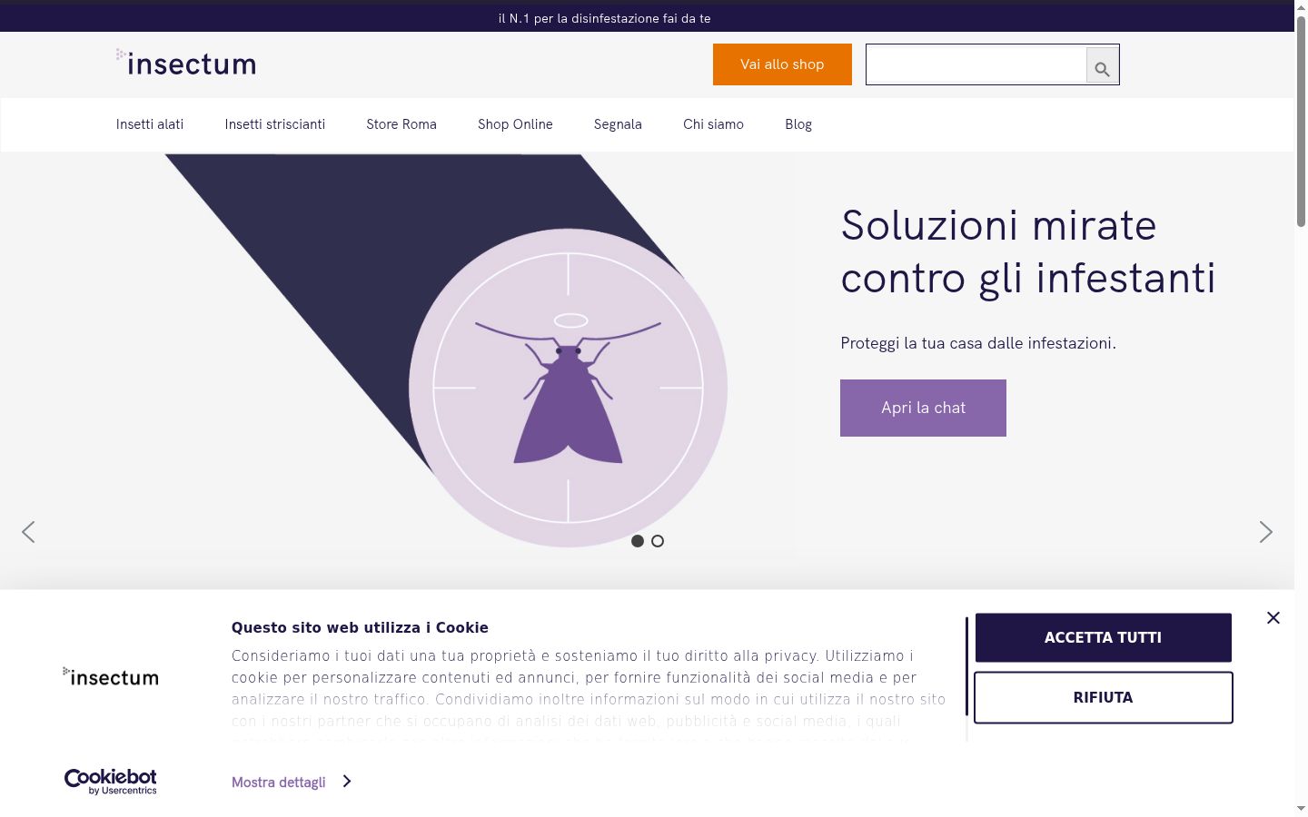 Screenshot tal-banner tal-kunsens muri qabel kwalunkwe interazzjoni