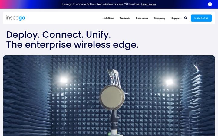 Screenshot of inseego.com