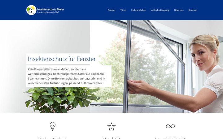 Screenshot of insektenschutz-meier.de