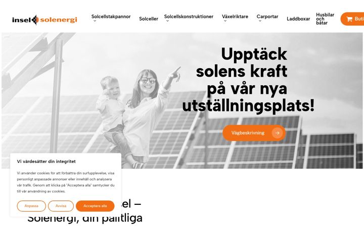 Screenshot of insel-solenergi.se
