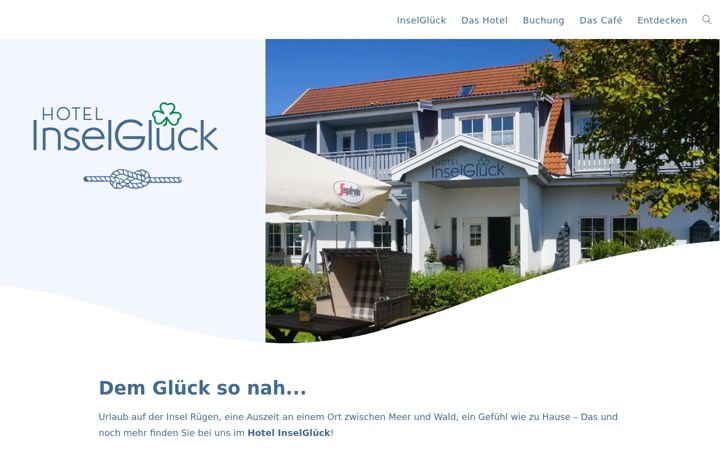 Screenshot of inselglueck-ruegen.de
