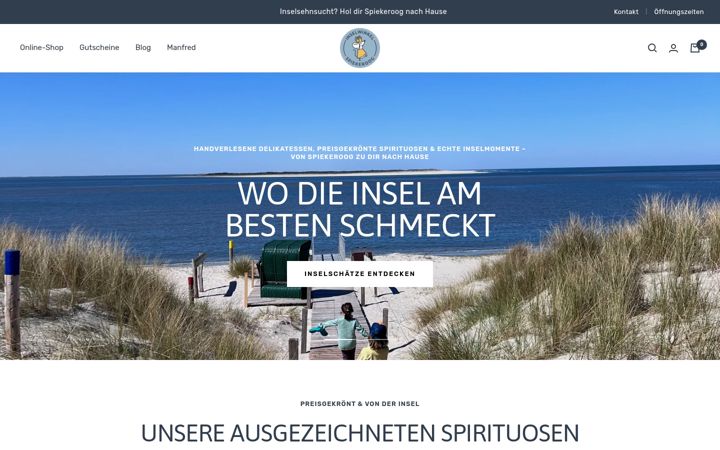 Screenshot of inselwinkel.de