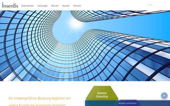 Screenshot of insentis.com