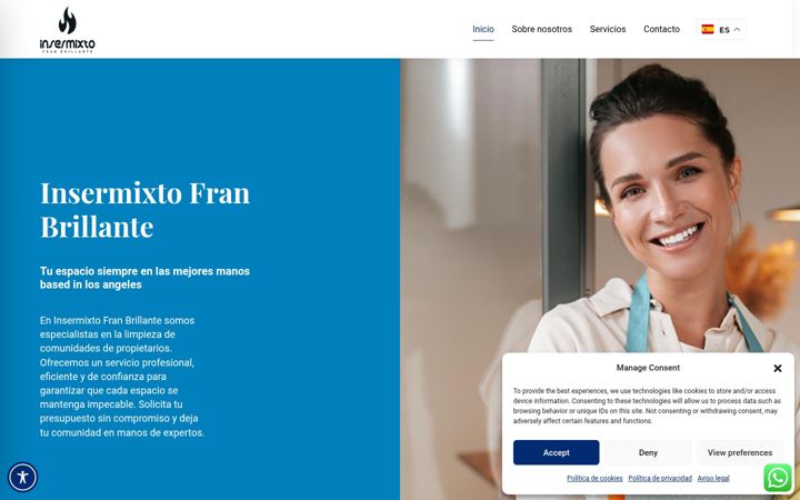 Screenshot of insermixto.com