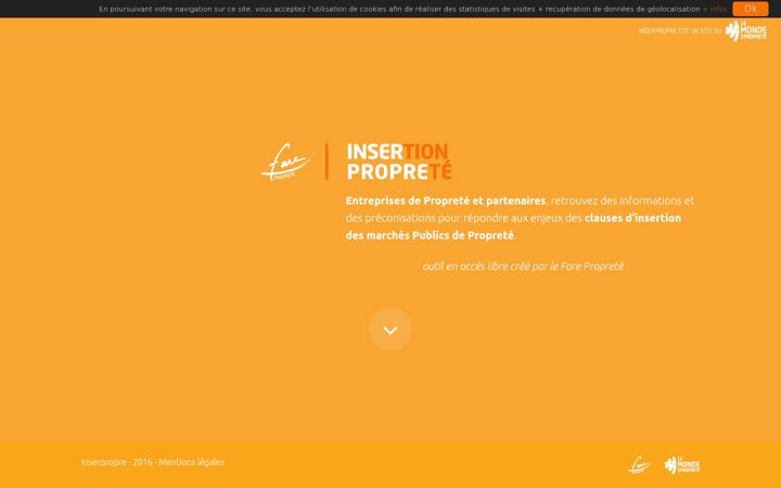 Screenshot of inserpropre.fr
