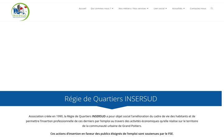 Screenshot of insersud86.fr