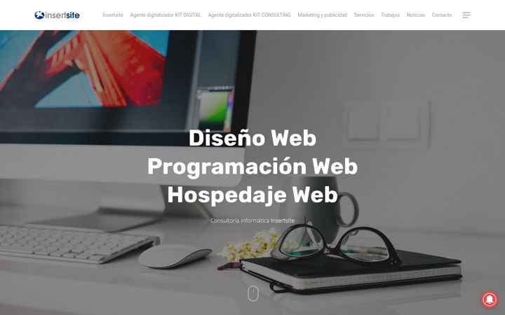 Screenshot of insertsite.com
