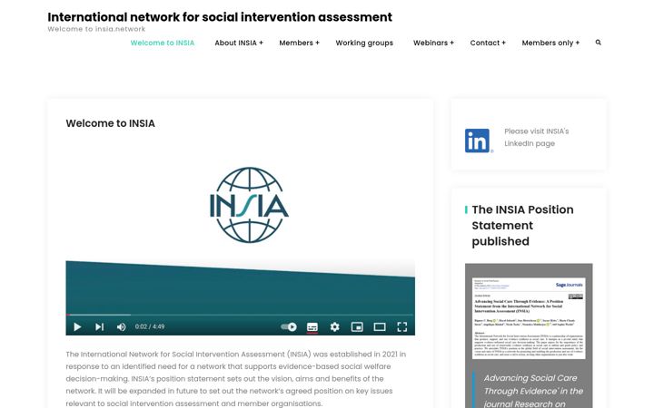 Screenshot of insia.network