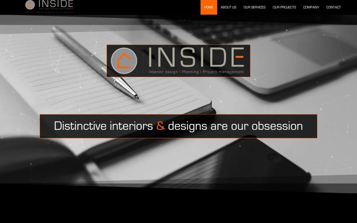 Screenshot of inside-concepts.com