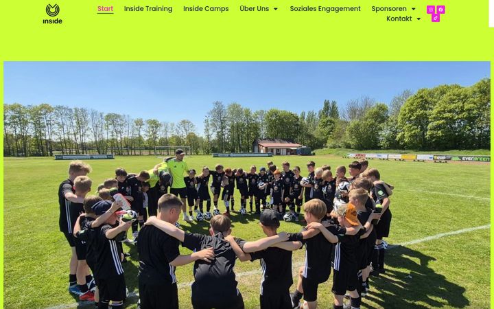 Screenshot of inside-kicker.de