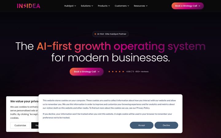 Screenshot of insidea.com