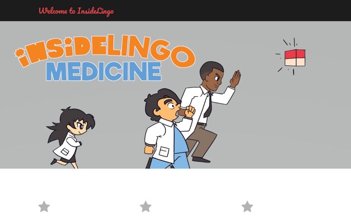 Screenshot of insidelingobook.com