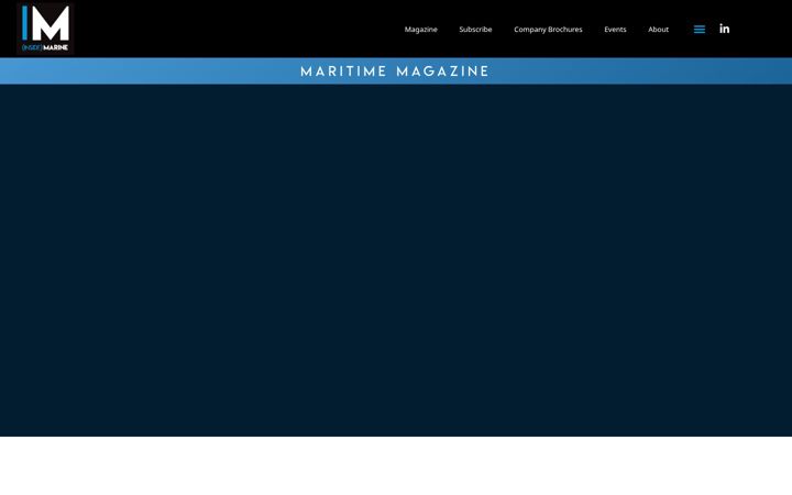 Screenshot of insidemarine.com
