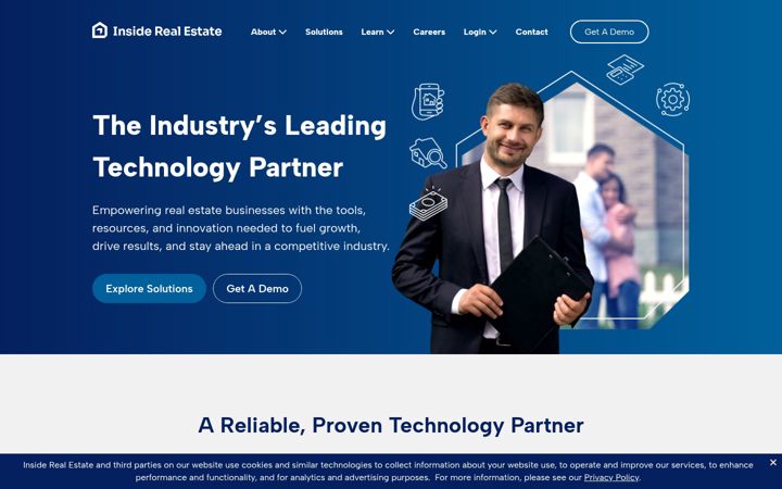 Screenshot of insiderealestate.com