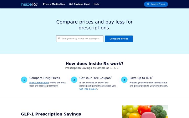 Screenshot of insiderx.com