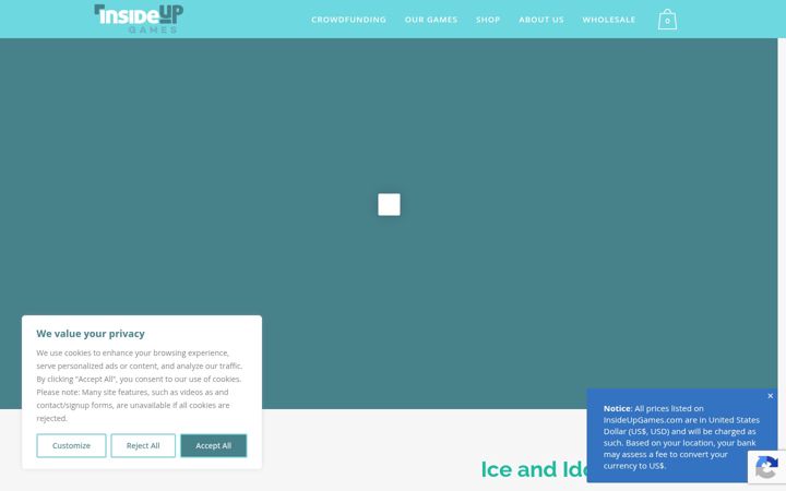 Screenshot of insideupgames.com