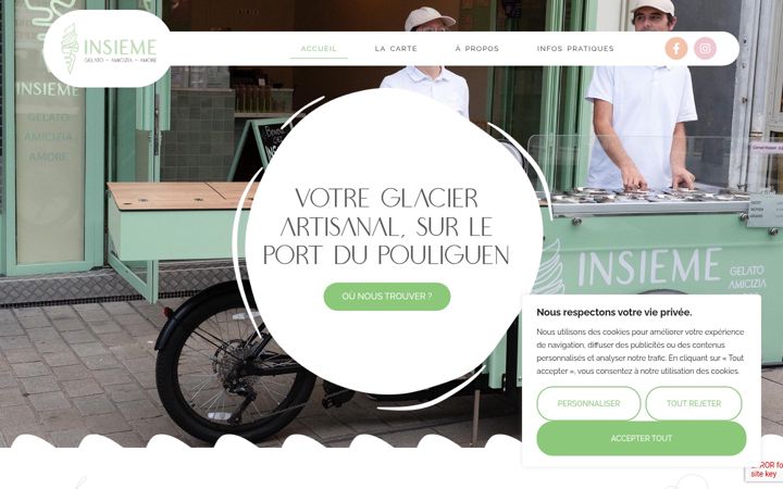 Screenshot of insieme-gelato.fr