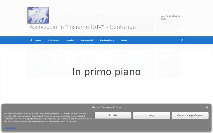 Screenshot of insiemecenturipe.it