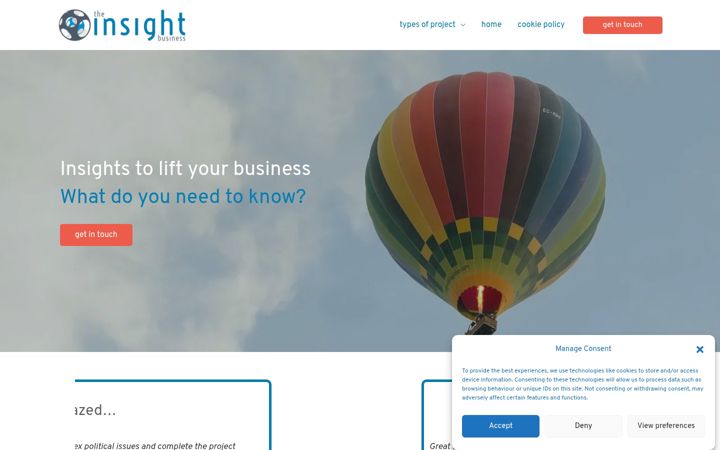 Screenshot of insightbusiness.co.uk
