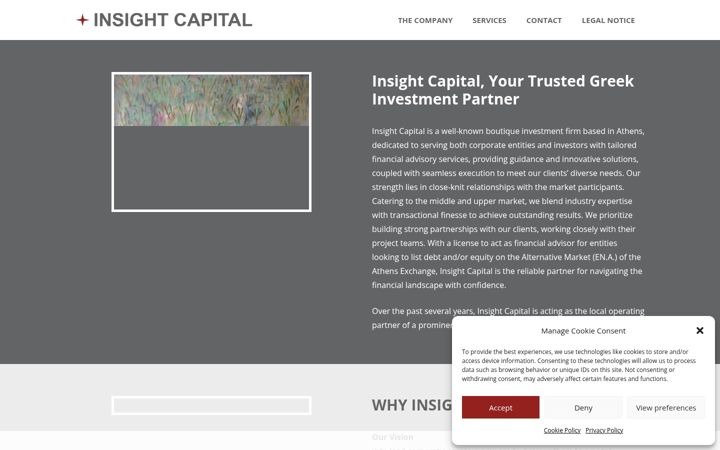 Screenshot of insightcapital.gr