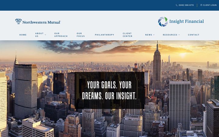 Screenshot of insightfinancial.nm.com