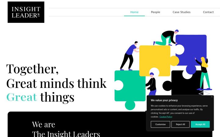 Screenshot of insightleaders.com