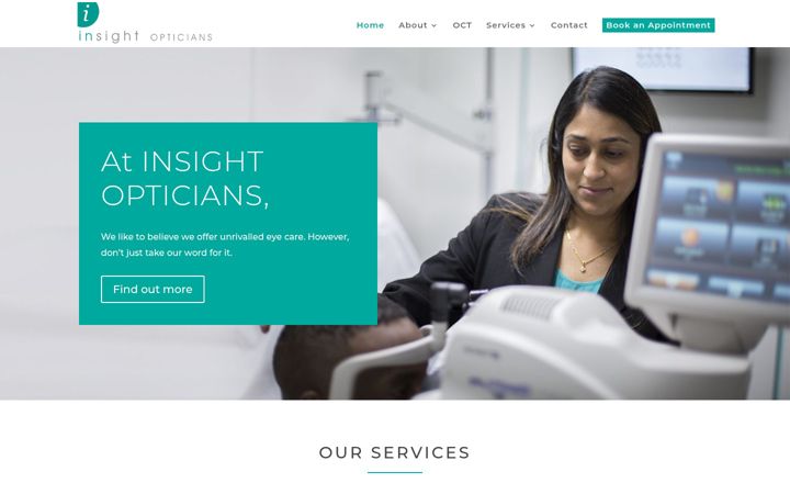 Screenshot of insightpinner.co.uk