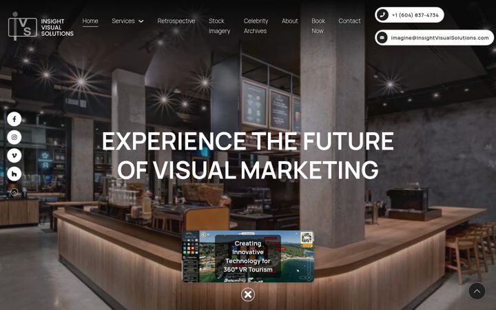 Screenshot of insightvisualsolutions.com