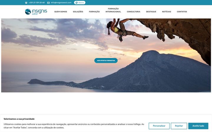 Screenshot of insigniswest.com