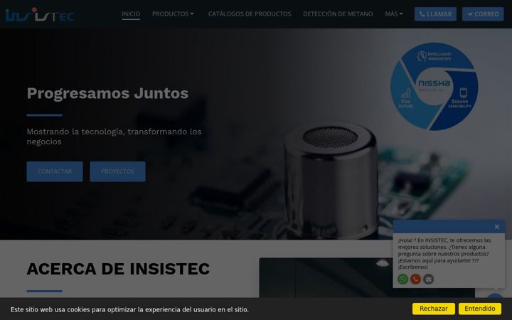 Screenshot of insistecist.com