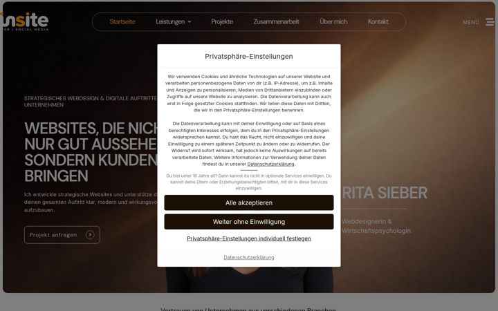 Screenshot of insite-webdesign.de