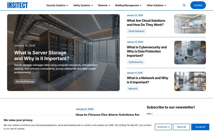 Screenshot of insitect.com