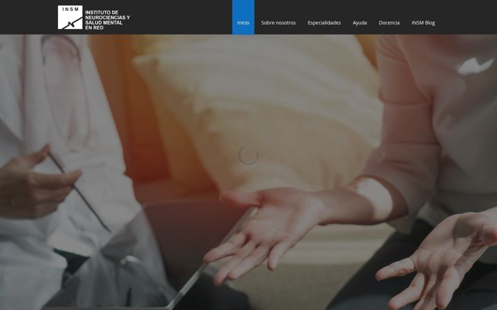 Screenshot of insm.es