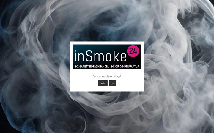 Screenshot of insmoke24.de