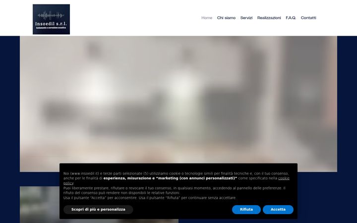 Screenshot of insoedil.it