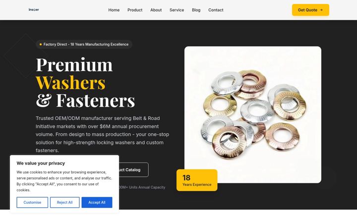 Screenshot of insoer.com
