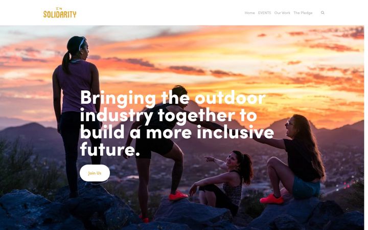 Screenshot of insolidarityproject.com