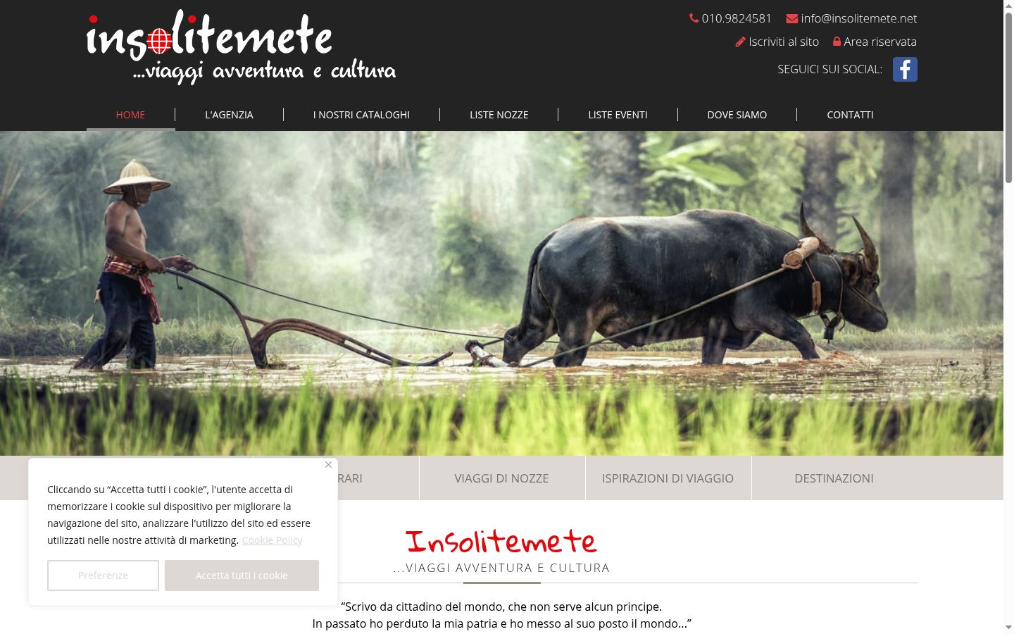 Captura de ecrã do banner de consentimento apresentado antes de qualquer interação
