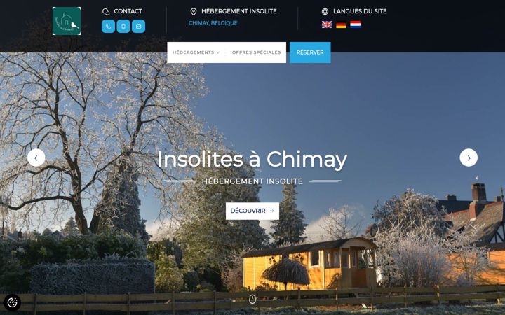 Screenshot of insolitesachimay.be