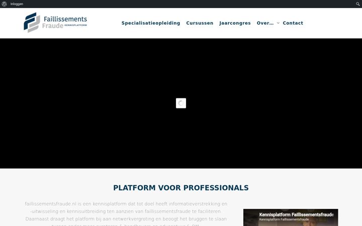 Screenshot of insolventiefraude.nl